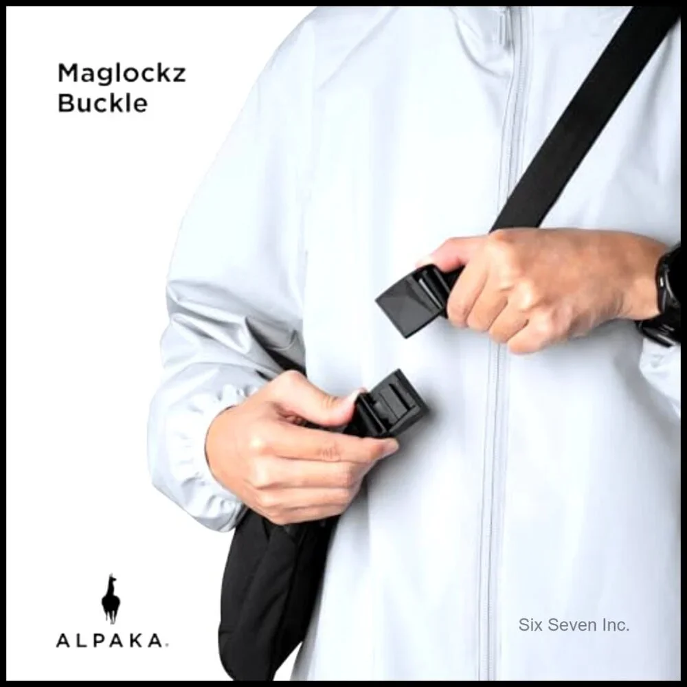 Crossbody Sling Bag Lightweight Travel Packable Quick Release Strap